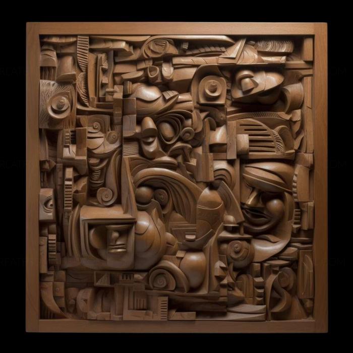 نموذج ثلاثي الأبعاد لآلة CNC 3D Art 